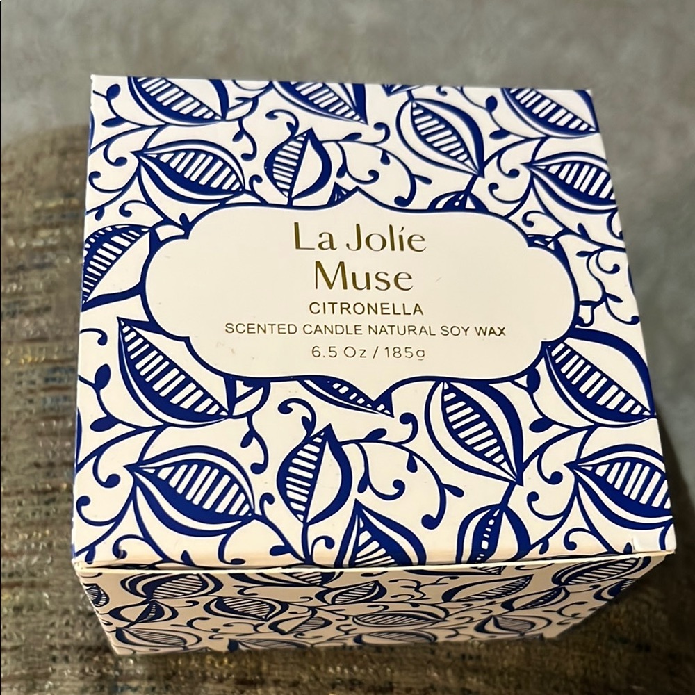 La Jolie Muse Citronella Candle